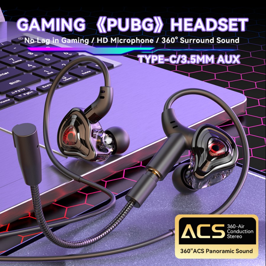 Esports Gaming Headset - Esports Gaming Headset 360° Surround Sound