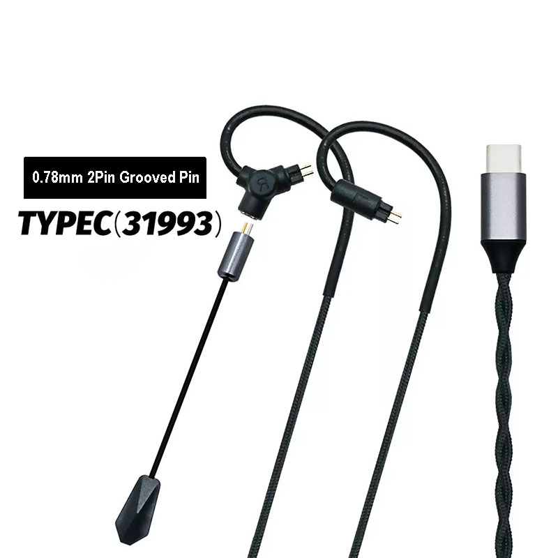 Esports Gaming Headset - 0.78 QDC MMCX Gaming Earphone Cable