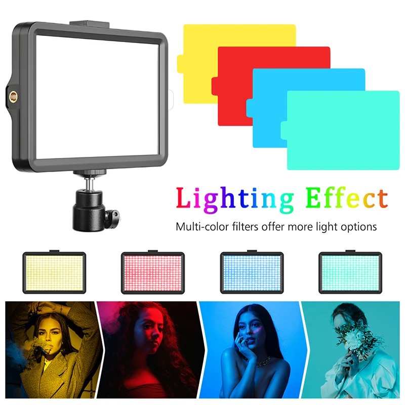8 Inch LED Fill Lamp Video Lig - Led Light Panel Stream 评论和价格