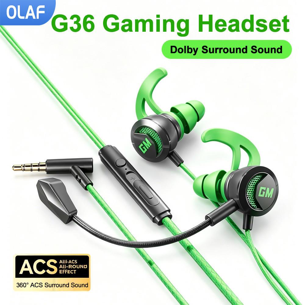 Type-C/3.5mm Wired Headphones  - Esports Gaming Headset 评论和价格