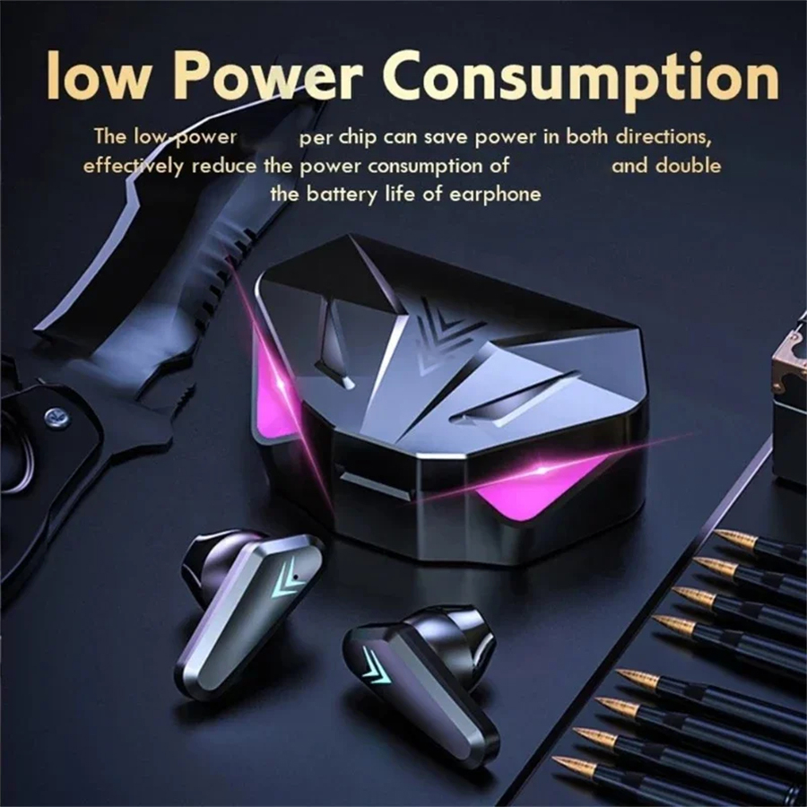 X15 TWS Wireless Earphone Blue - Esports Gaming Headset 评论和价格