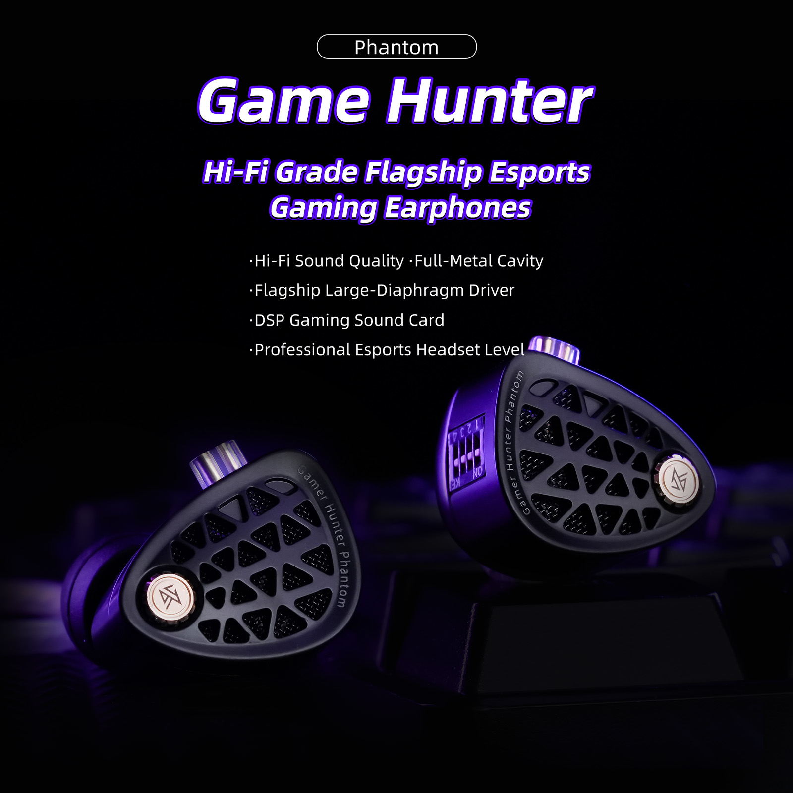 KZ Phantom HiFi Grade Flagship - Esports Gaming Headset 评论和价格