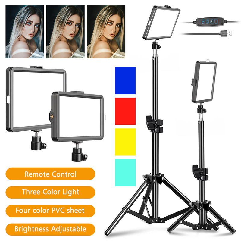 Photography LED Selfie Video L - Led Light Panel Stream 评论和价格