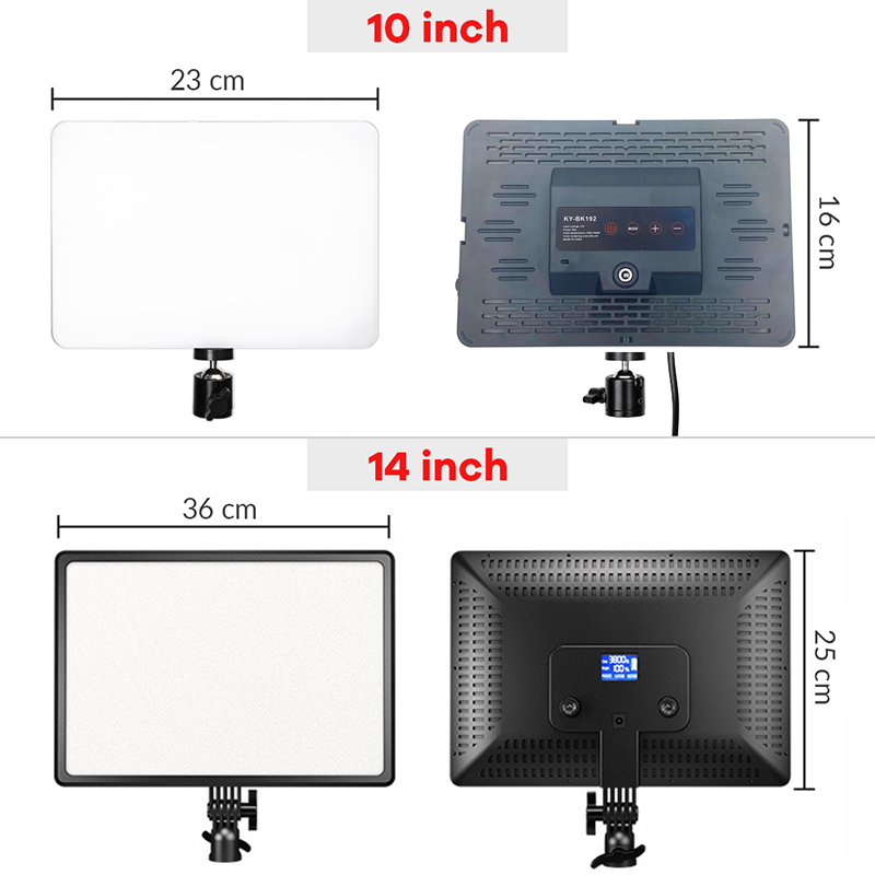 14inch 10inch LED Video Light  - Led Light Panel Stream 评论和价格