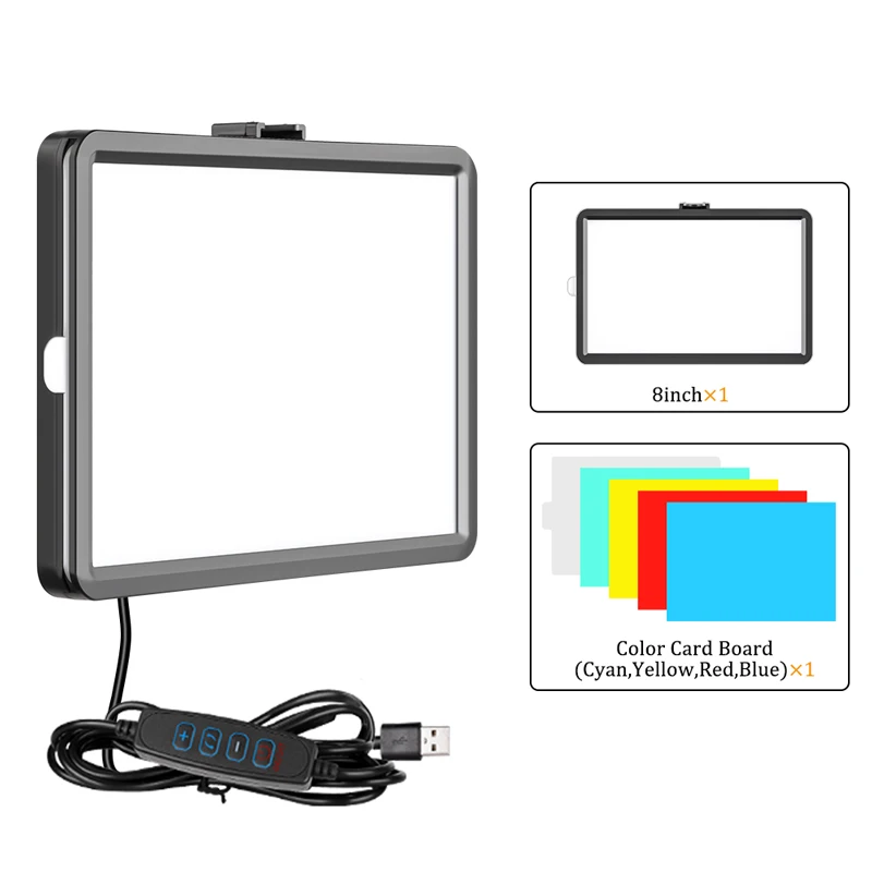 LED Video Light Dimmable Selfi - Led Light Panel Stream 评论和价格