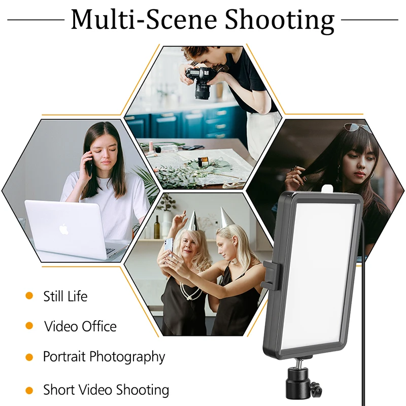 LED Video Light Dimmable Selfi - Led Light Panel Stream 评论和价格