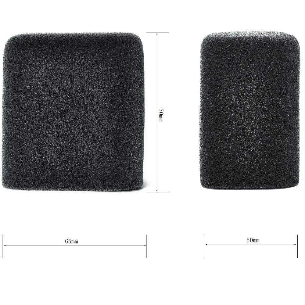 1pcs Replacement Mic Windscree - Sound Dampening Foam 评论和价格