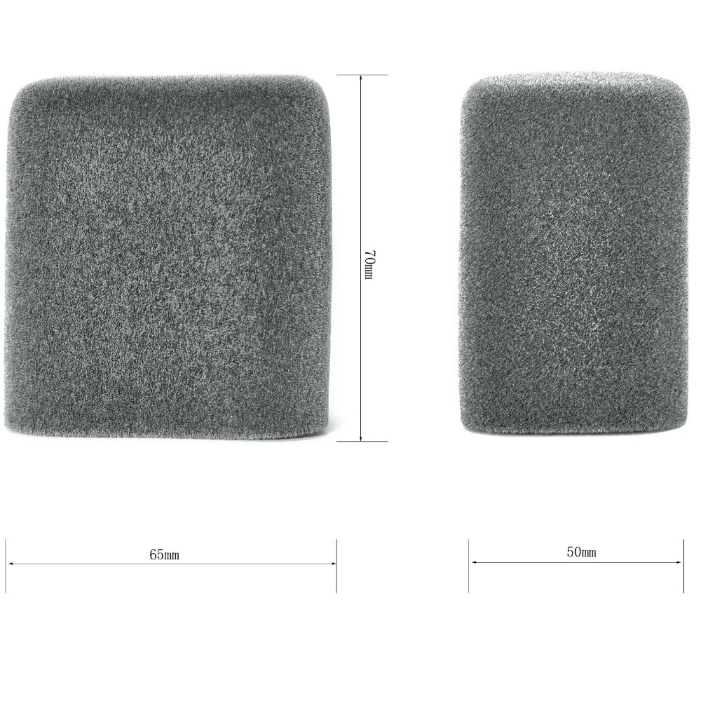 1pcs Replacement Mic Windscree - Sound Dampening Foam 评论和价格