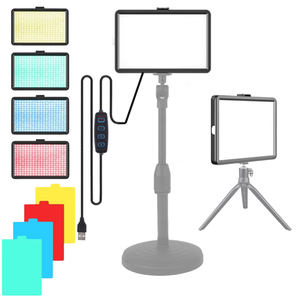 Photo Studio 8-inch Led Fill L - Led Light Panel Stream 评论和价格