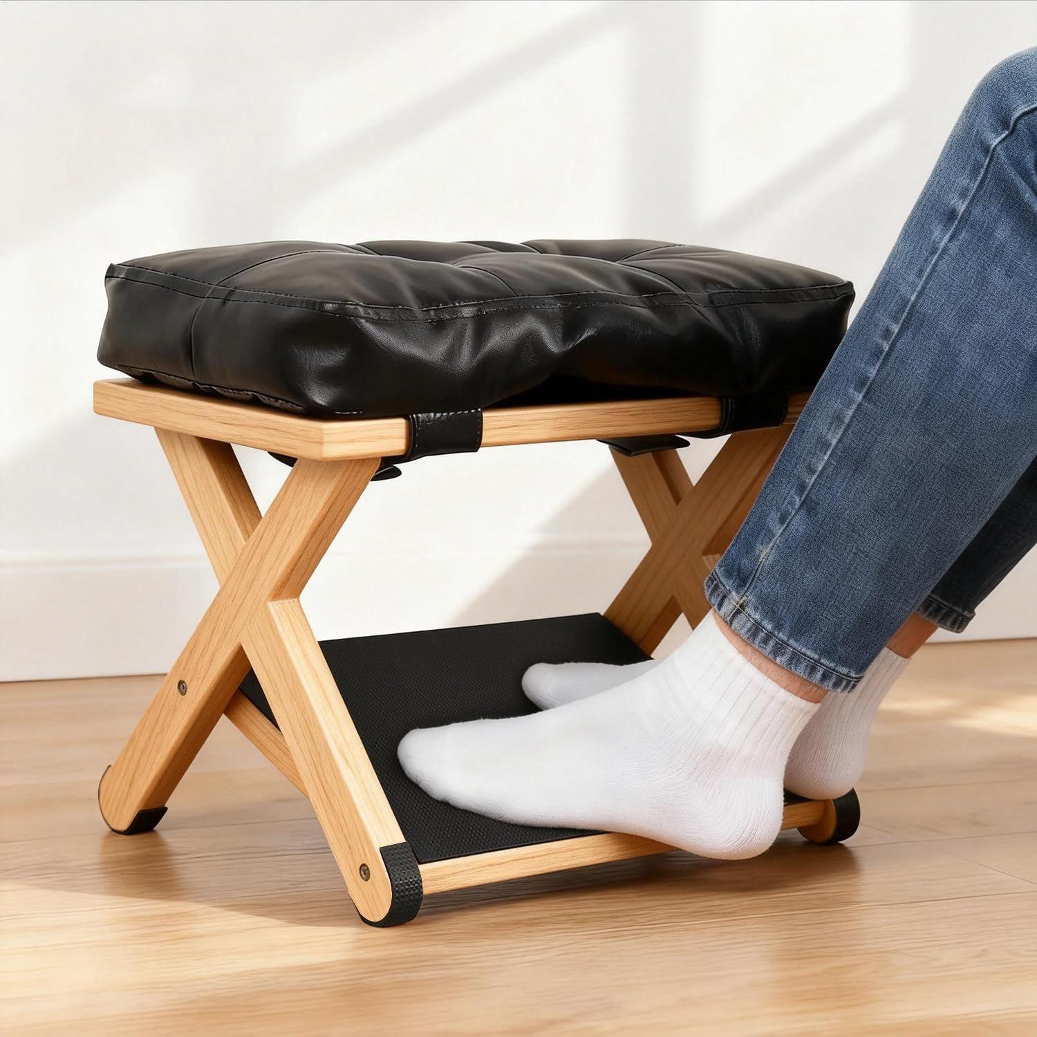 Foot Rest Under Desk Wooden Do - Footrest Under Desk 评论和价格